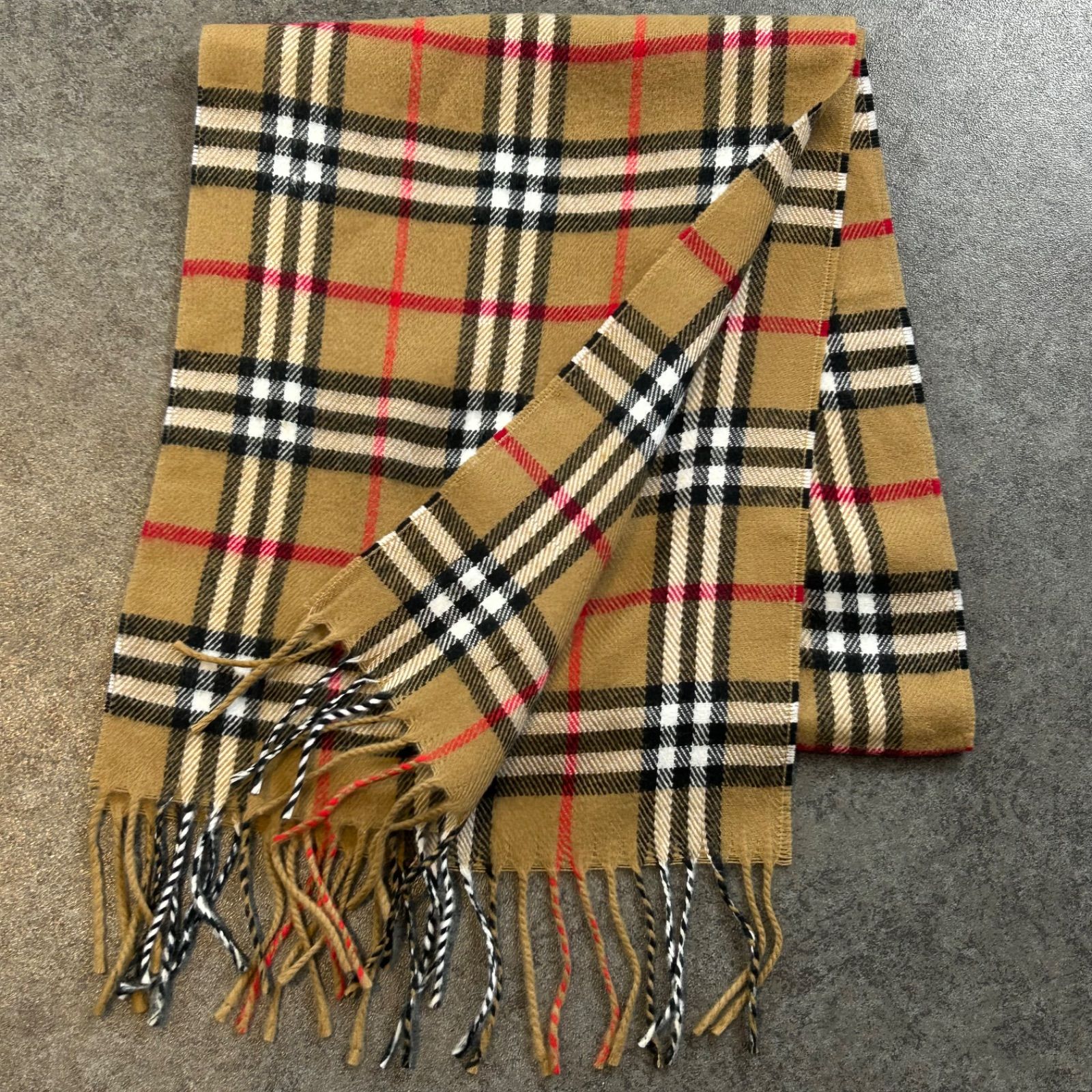 BURBERRY ノバチェック マフラー ストール ラムウール Burberrys ノバ