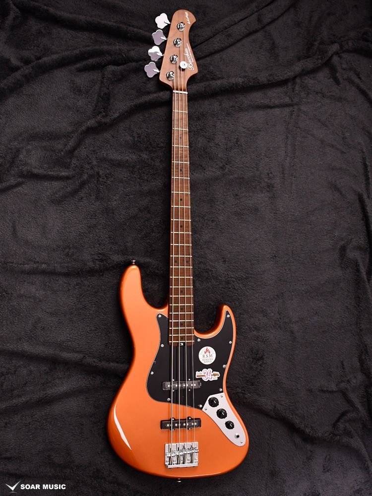 10684】 Legend ジャズベースタイプ レッド マッチングヘッド 2025年