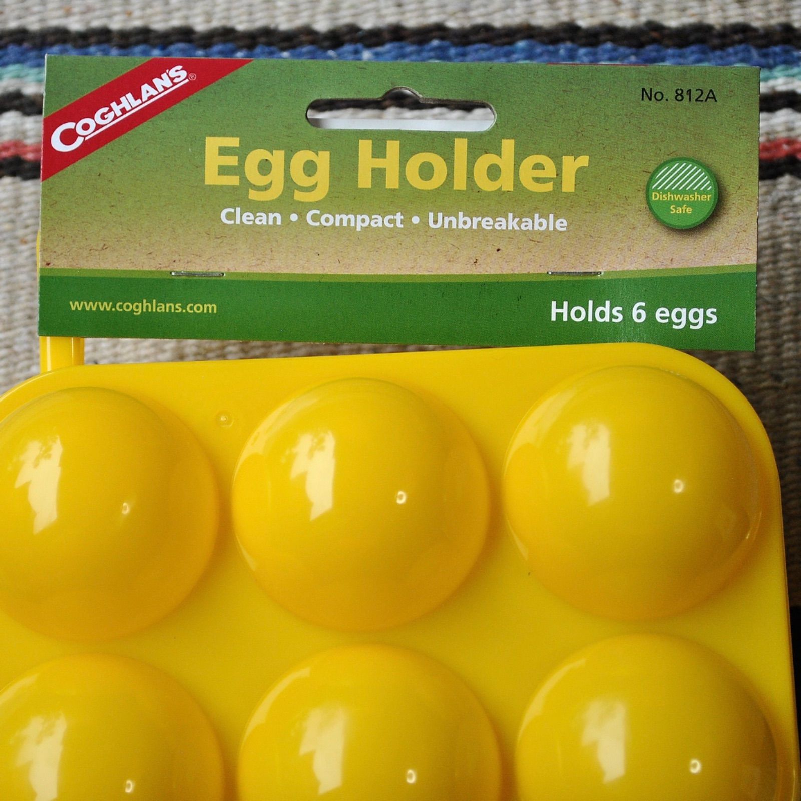 Coghlan's 812a Egg Holder - 6 Eggs, Yellow