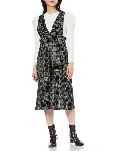 38 RegularR_クロ レッセパッセ カジュアルドレス ツイードジャンパースカート レディース クロ