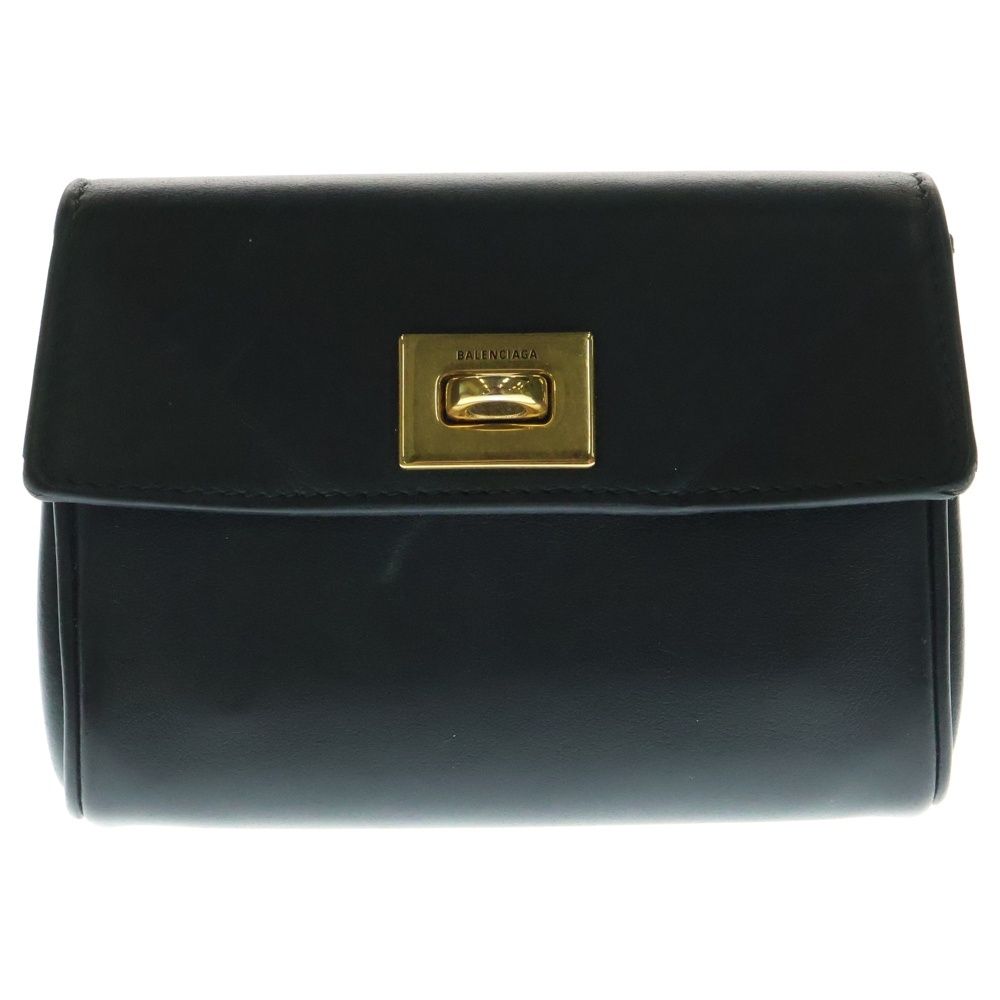 BALENCIAGA バレンシアガ RODEO ロデオ カーフスキン レザーカードケース ブラック