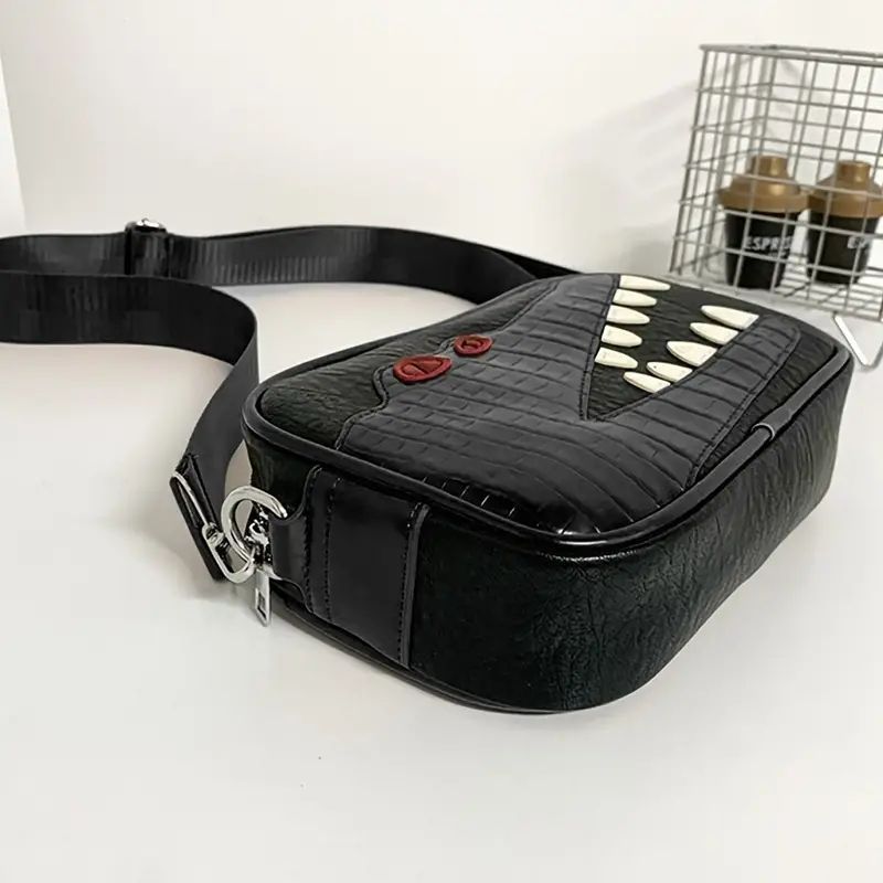 メンズトレンディクールクロコダイルショルダーバッグ、PU
