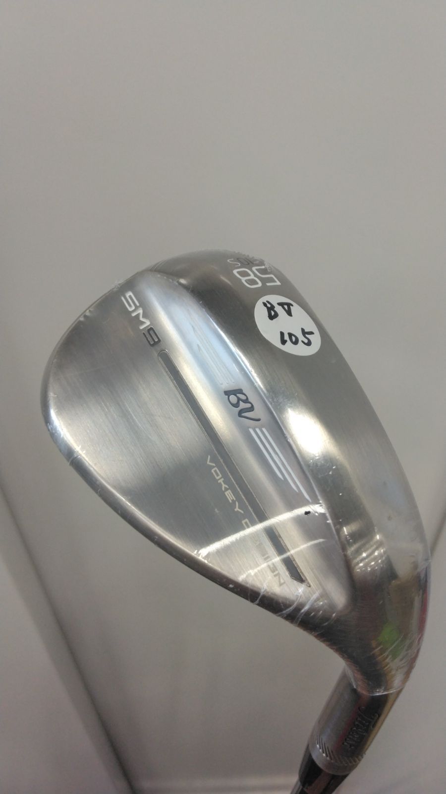 Wg タイトリスト ボーケイ VOKEY SM9 58/10S ウェッジ メンズ 右用 ブラッシュドスチール仕上げ BV105 オリジナルスチールシャフト 日本正規品 2022年3月発売【スピンミルド9】(浦安店）