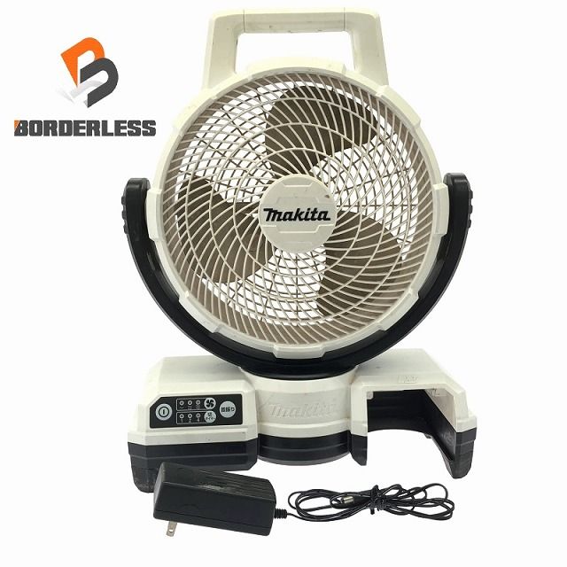 マキタ　充電式ファン 扇風機　CF203D　電池無し　ACアダプタ有り マキタ 充電式ファン 扇風機 CF203D 電池無し ACアダプタ有り ☆中古品