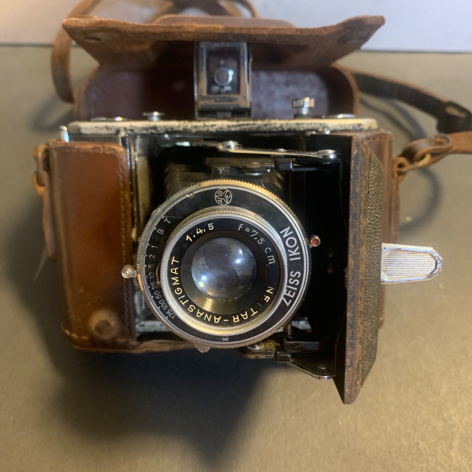 ZEISS IKON ツァイスイコン 蛇腹カメラ フィルム F=7.5cm 1:4.5