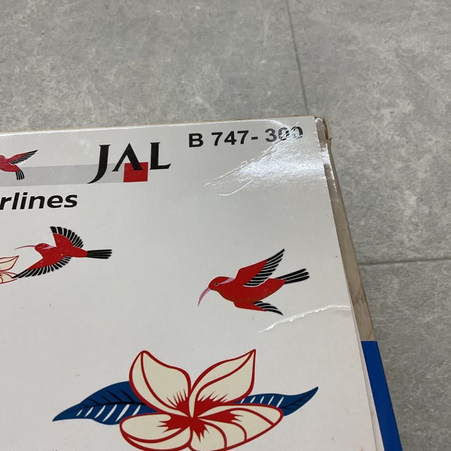 BigBard 1/400 B747-300 JAL リゾッチャ白 JA8184 ビッグバード