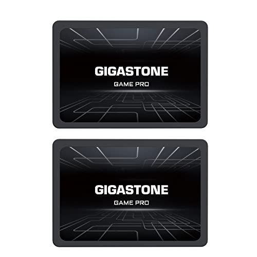 Gigastone 内蔵SSD 2TB 2パック Game Pro 2.5インチ 3D NAND採用 7mm