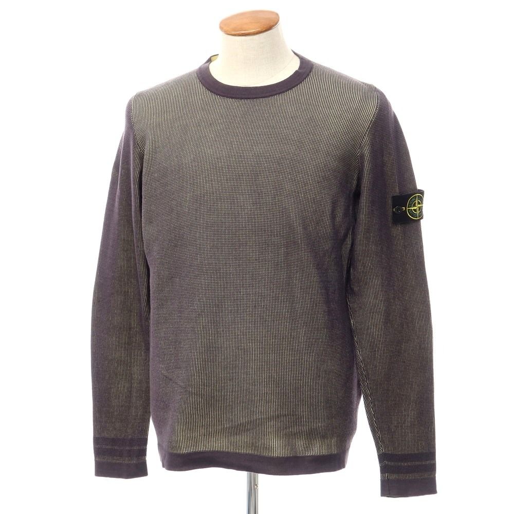 中古】ストーンアイランド STONE ISLAND コットン クルーネック ニット 