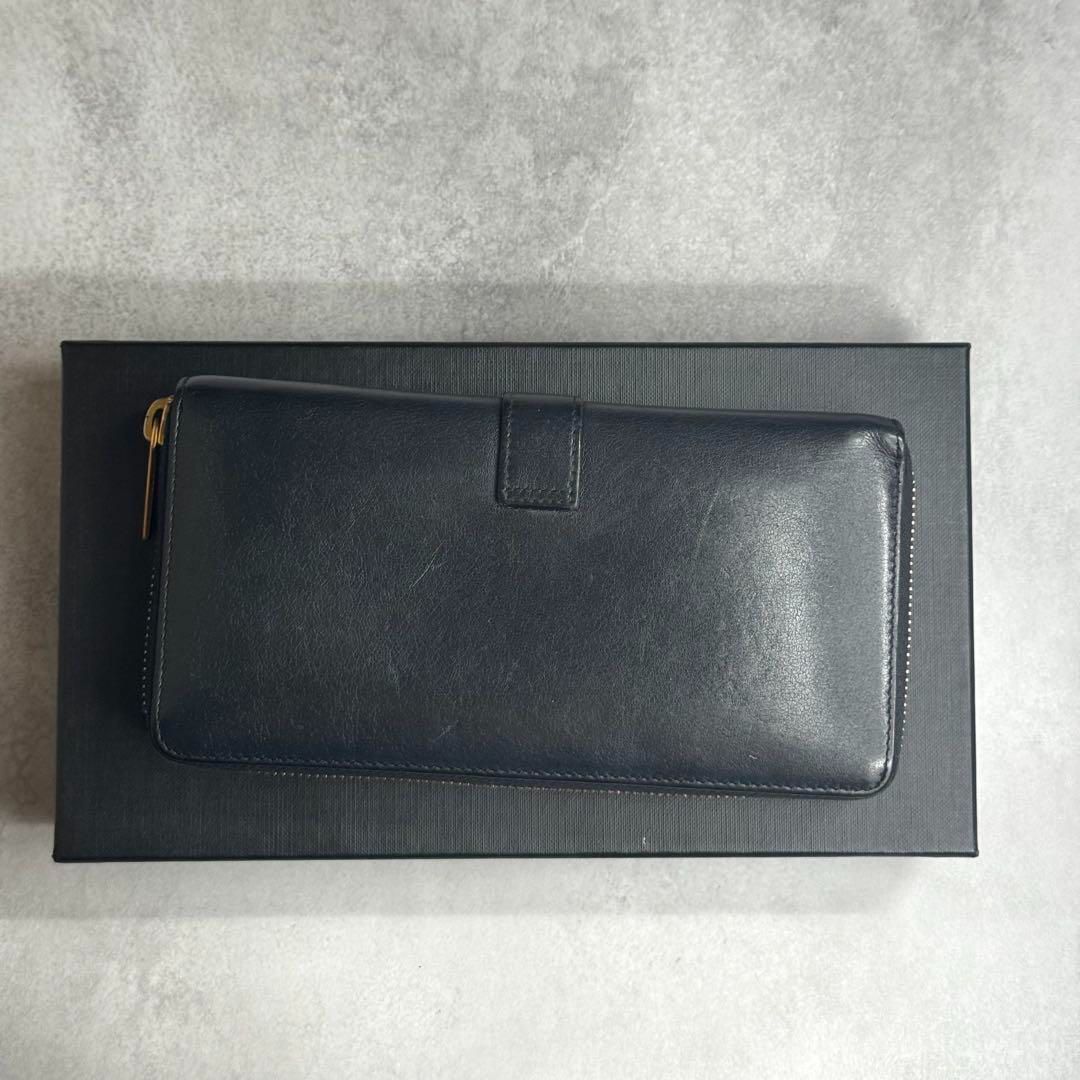 付属品完備】 YSL SAINT LAURENT サンローラン / Yラインジップ 付属品完備】 YSL SAINT LAURENT サンローラン / Yラインジップ