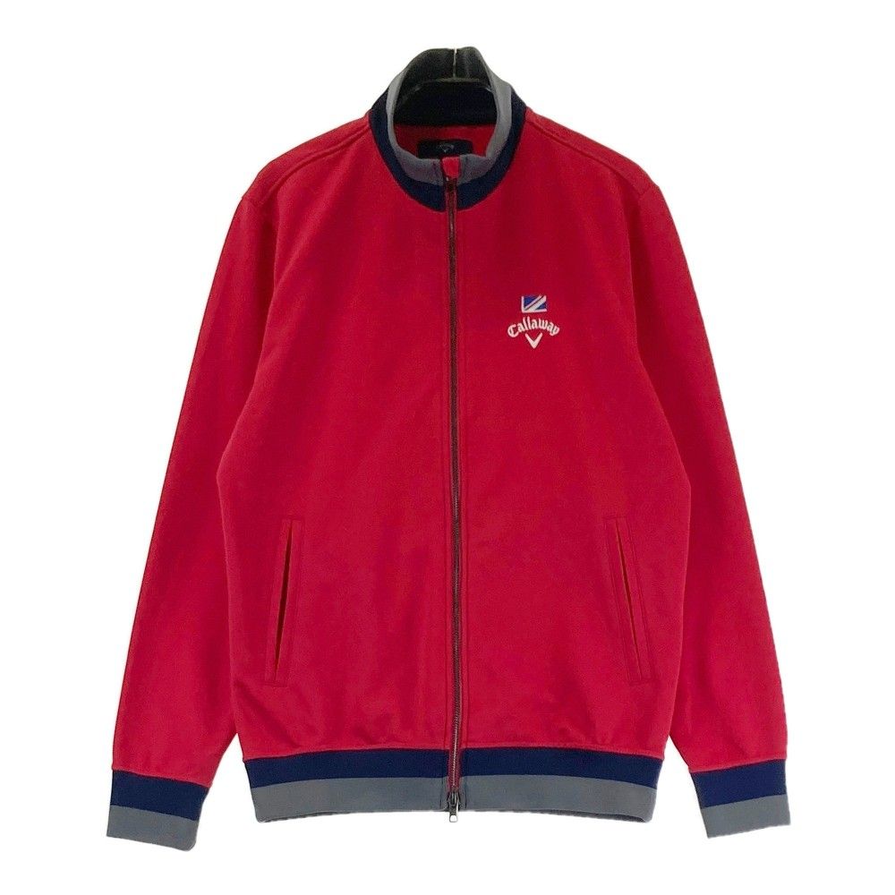 Callaway レッドジャケット Mサイズ サイズ：M CALLAWAY キャロウェイ ジップジャケット レッド系