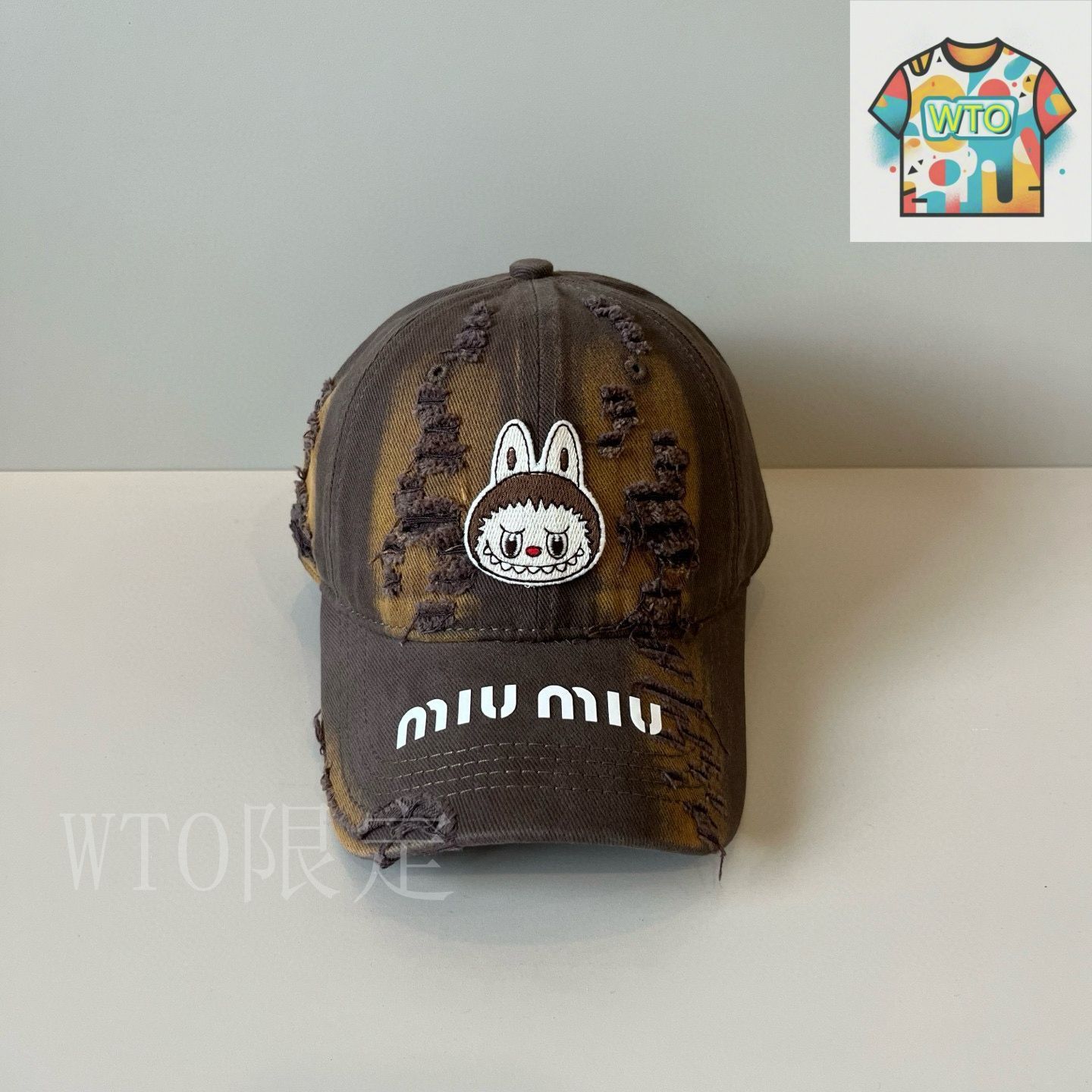 meovv ポップアップ限定 MD キャップ 帽子 新品未開封品 丸アポロ型キャップ ブレバノの通販-オリジナル/オーダーウェア