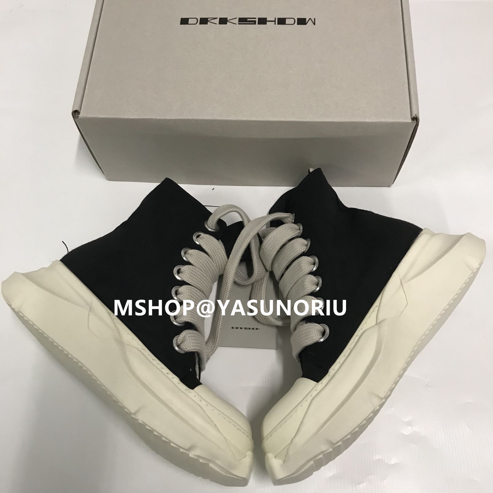 Rick Owens Drkshdw abstract sneakers 42