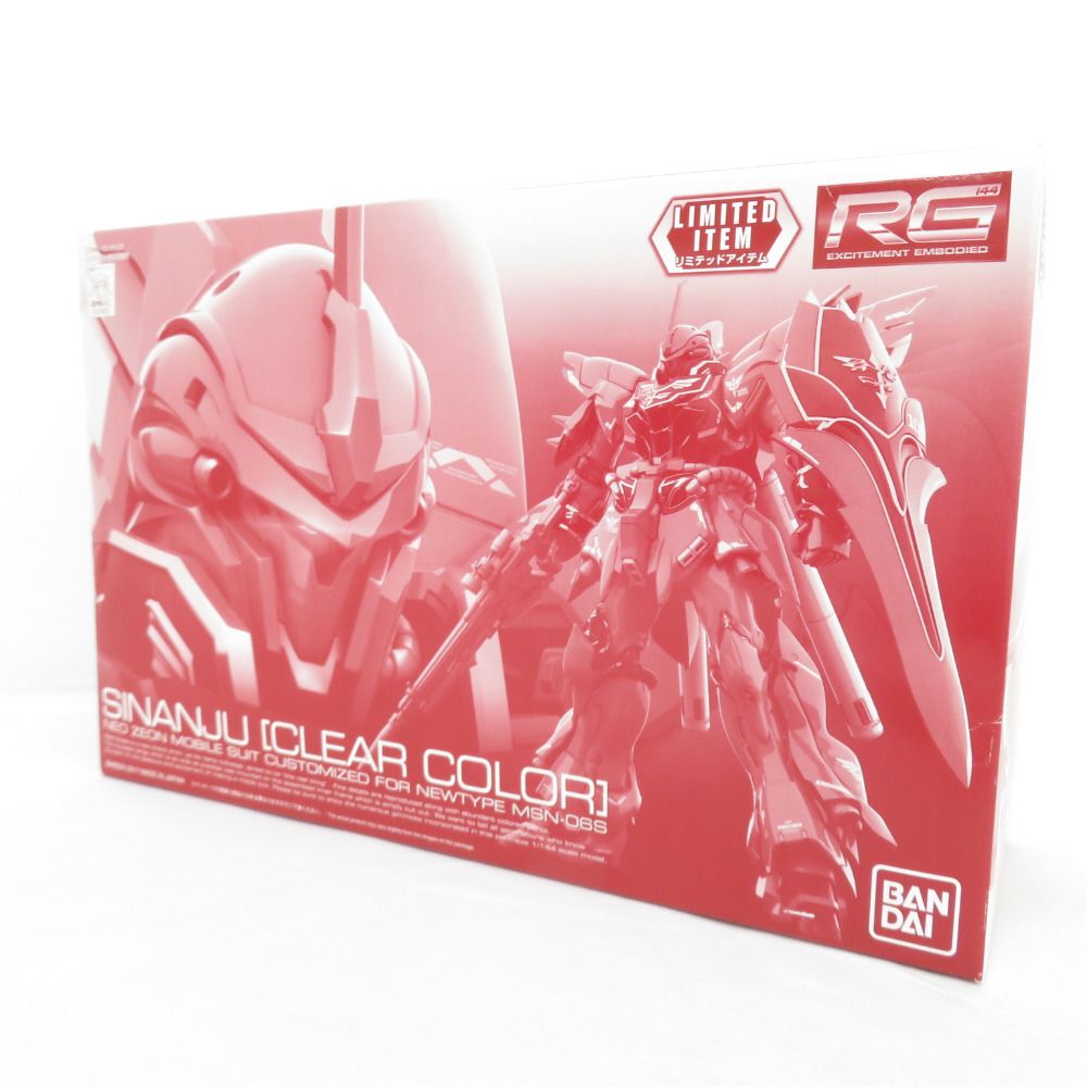 1/144 RG MSN-06S シナンジュ クリアカラー 機動戦士ガンダムUC