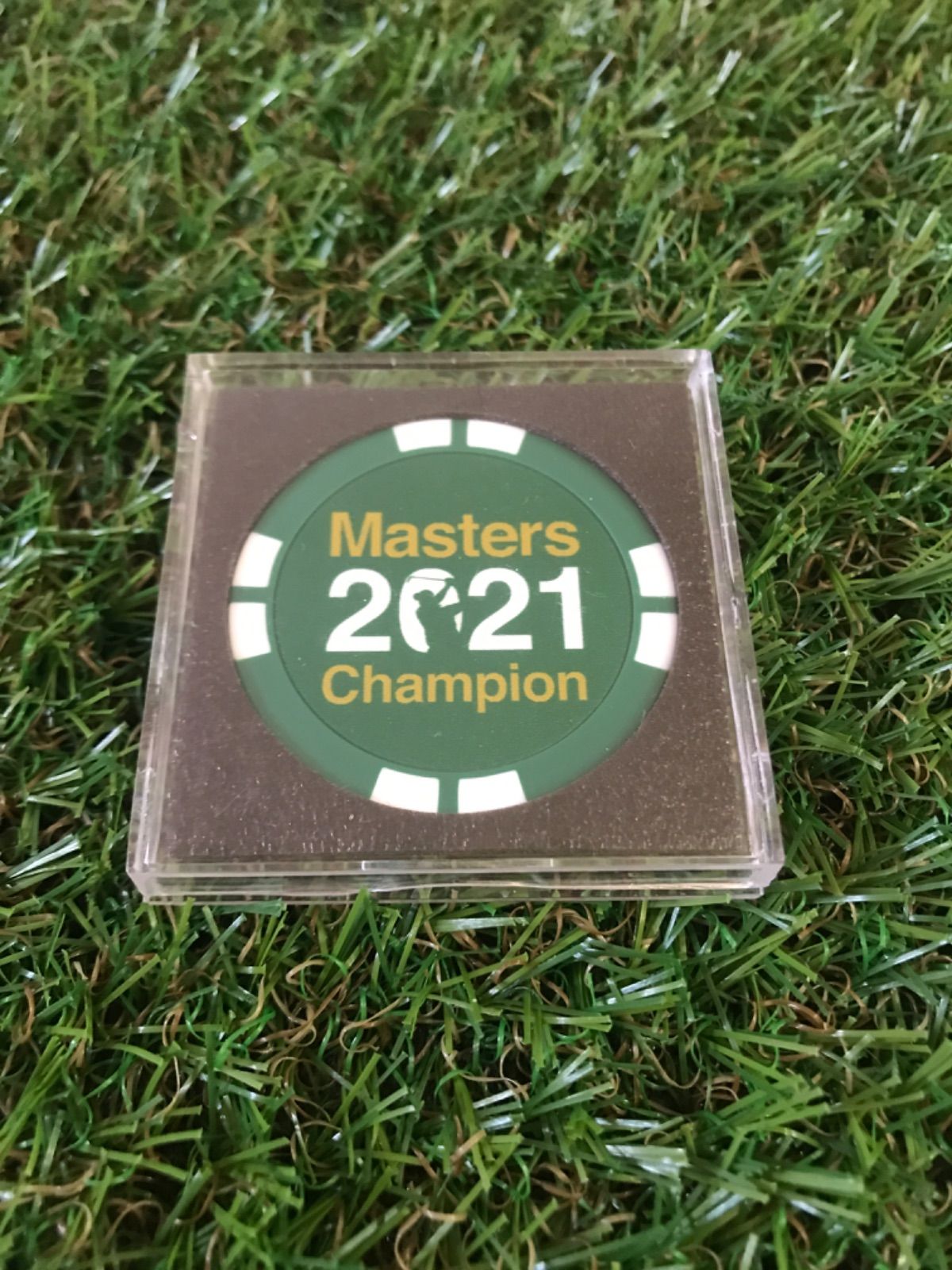 激安正規 2021 Masters Champion ゴルフボールマーカー 新品 sushitai