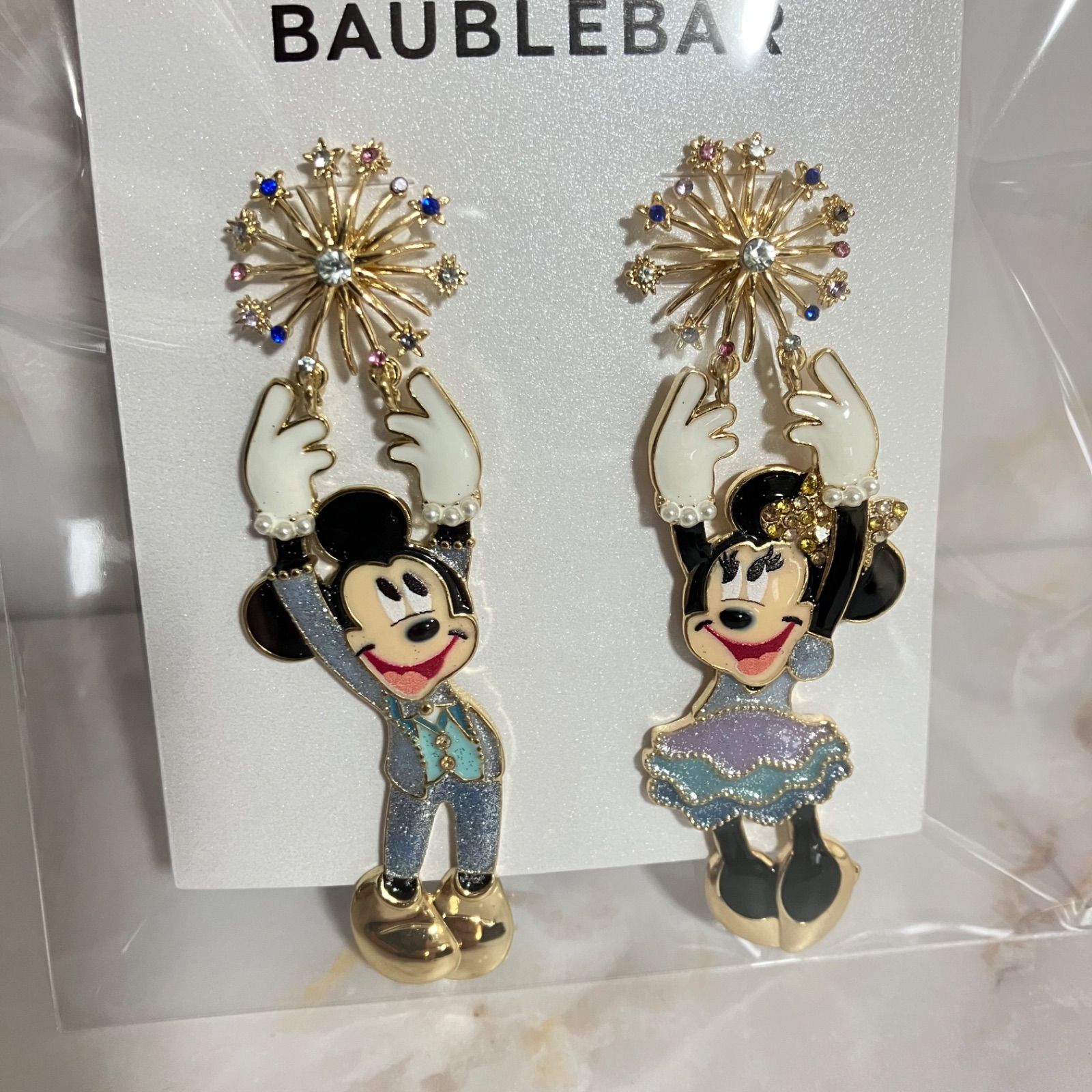 日本未発売 ディズニー WDW50周年記念 BAUBLEBAR コラボピアス