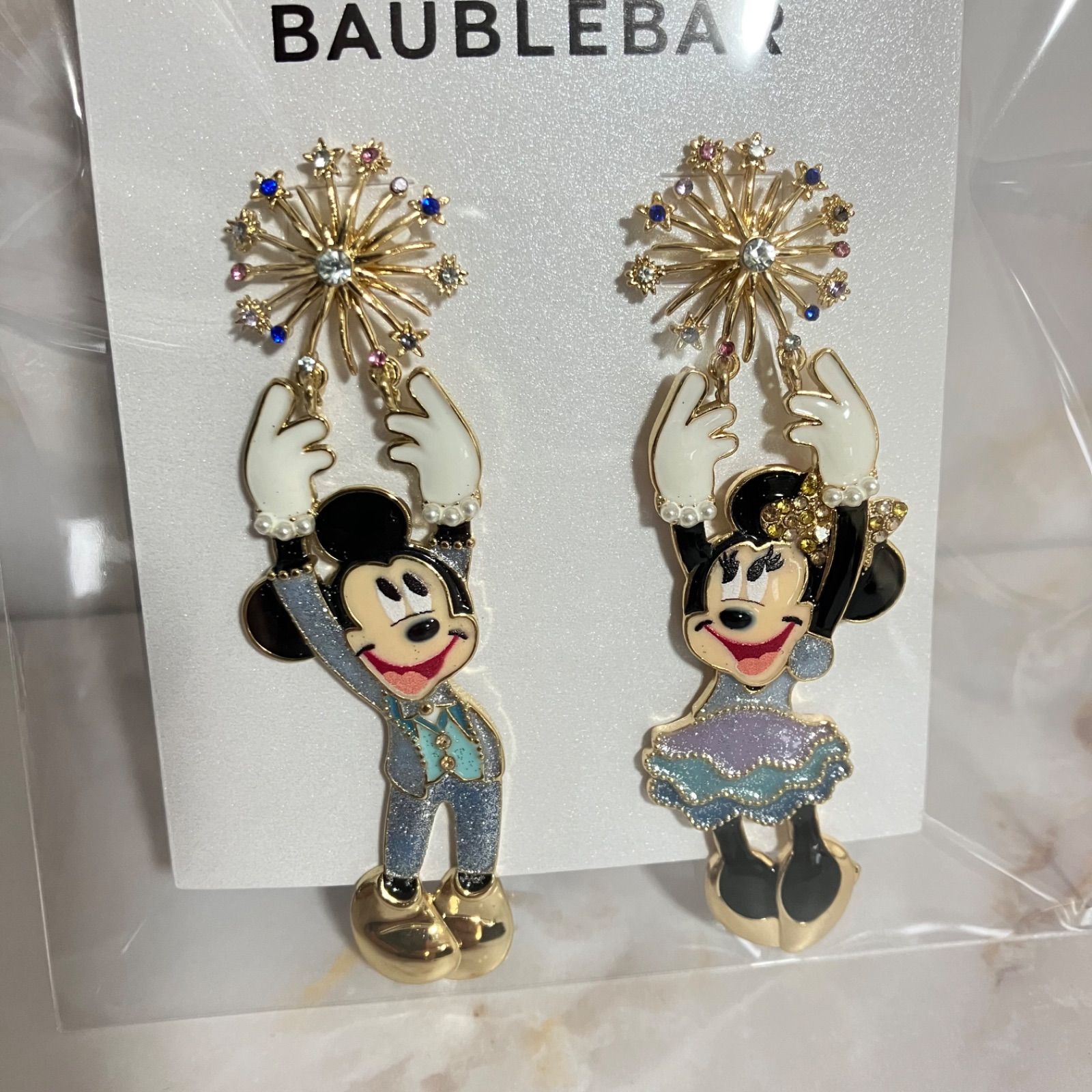 日本未発売 ディズニー WDW50周年記念 BAUBLEBAR コラボピアス ...