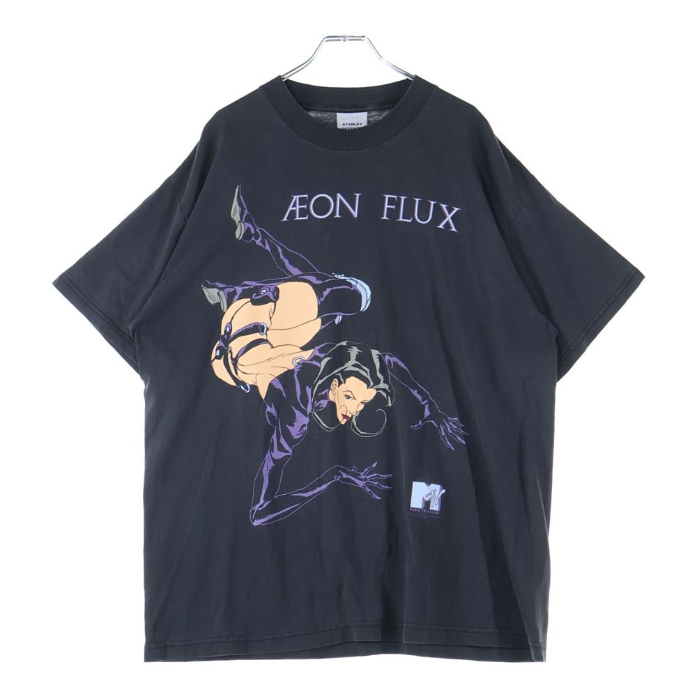 VINTAGE ヴィンテージ 90s AEON FLUX イーオン フラックス Tシャツ 半袖カットソー ブラック