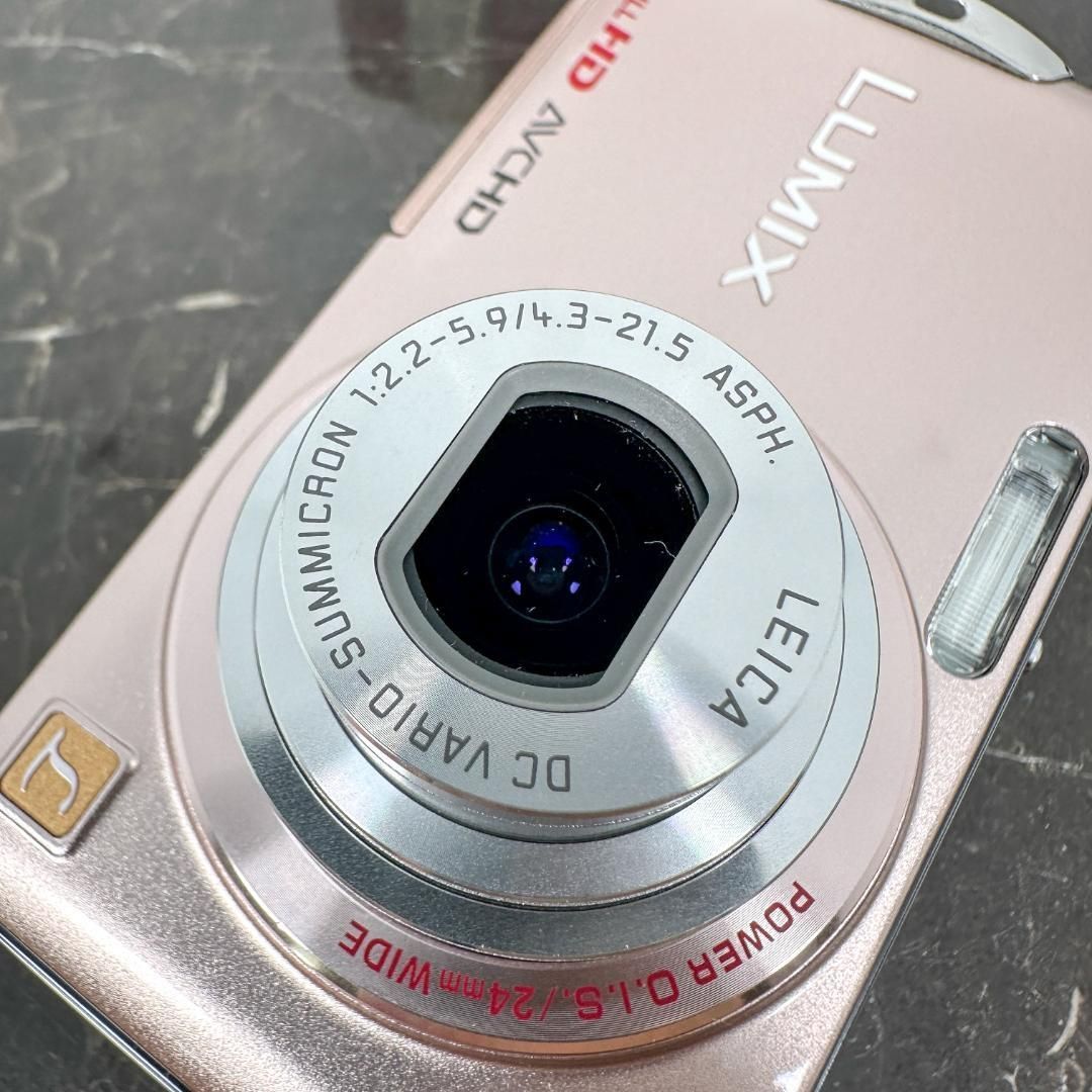 美品】Panasonic LUMIX DMC-FX700 ピュアピンクゴールド パナソニック