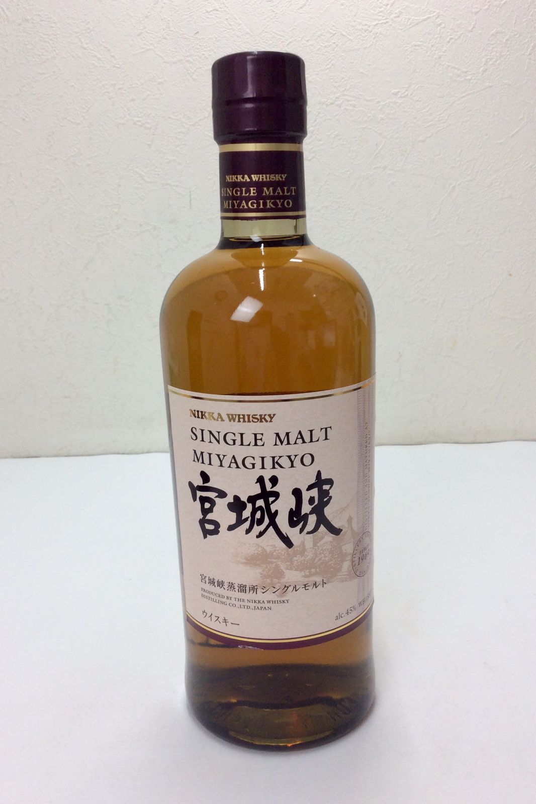 Nikka シングルモルト 宮城峡 700ml 新品未開栓 未開栓】 NIKKA ニッカ シングルモルト 宮城峡 45％ 700ml 箱