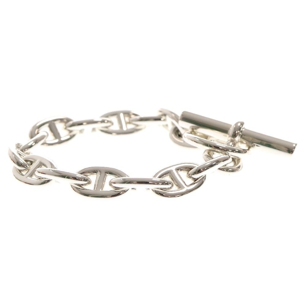 HERMES (エルメス) シェーヌダンクルMM 14コマ チェーンブレスレット