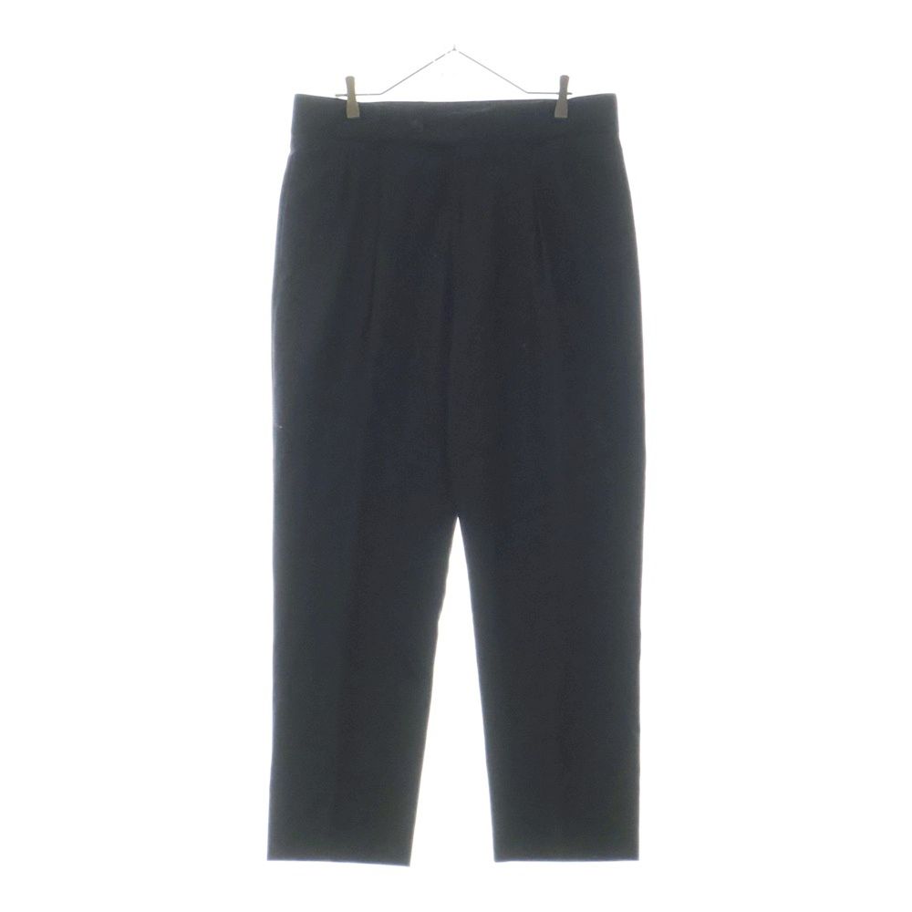 Giorgio armani ツータック スラックス 黒 80s90s ジョルジオ