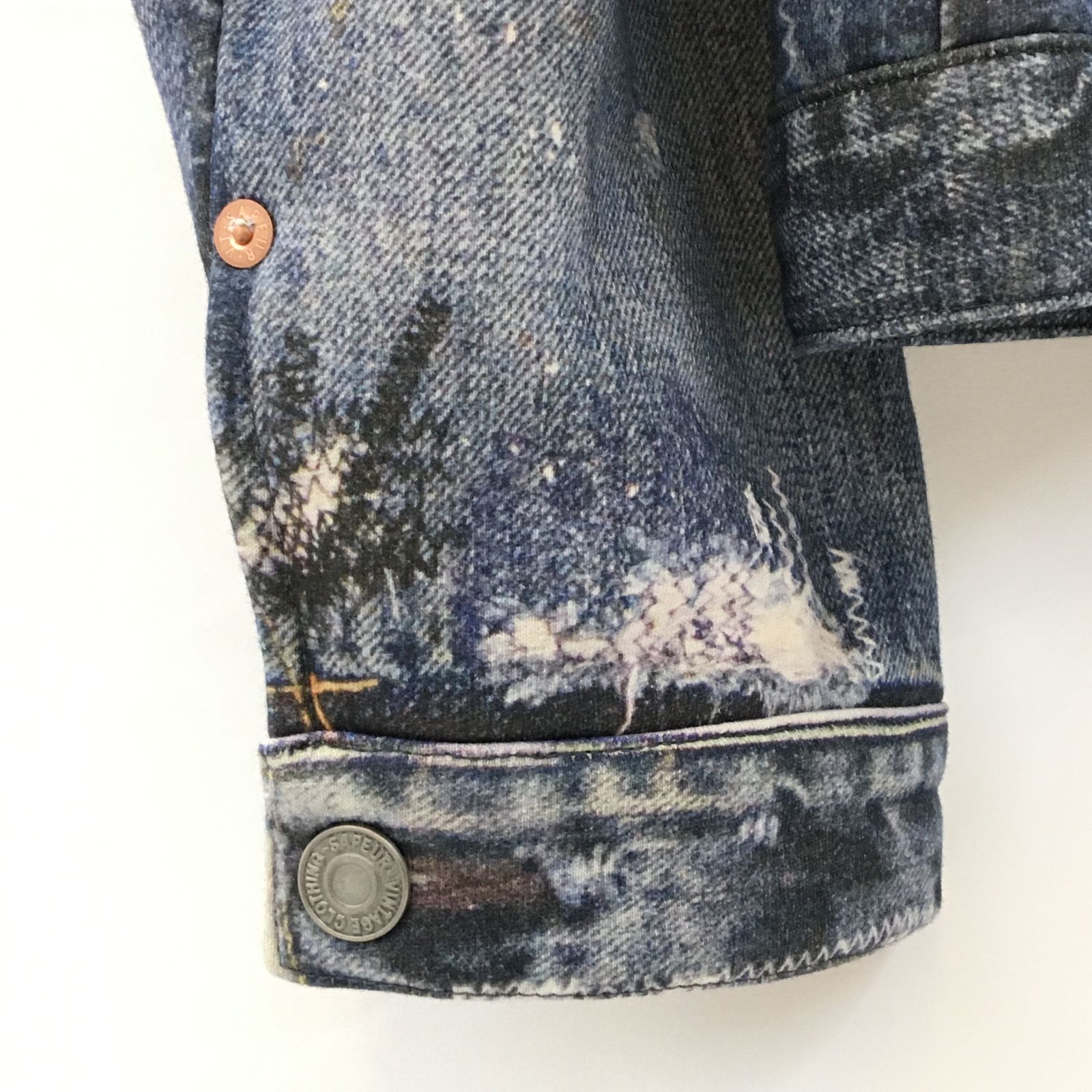 SAPEur Lot.5067XX SWEAT JACKET denim サプール スウェット