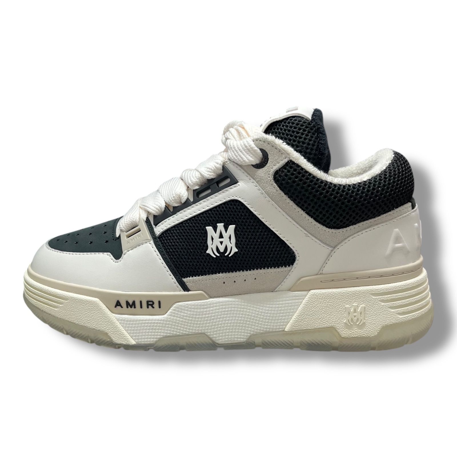 参考上代159500円 未使用品 AMIRI MA-1 レザー アラバスター