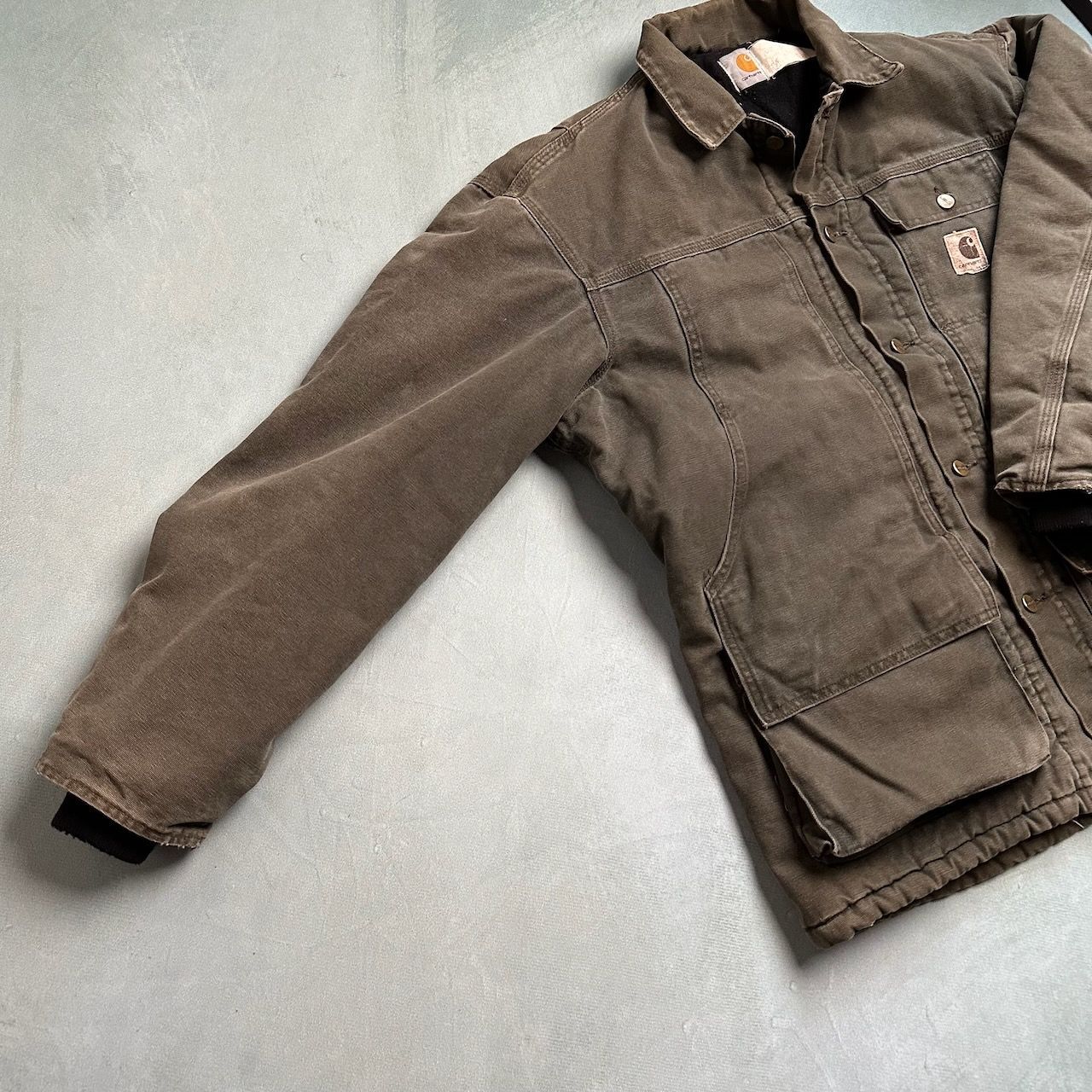 80s~90s USA製 Carhartt カーハート ダック地 ワークジャケット 80s~90s USA製 Carhartt カーハート ダック地 ワークジャケット