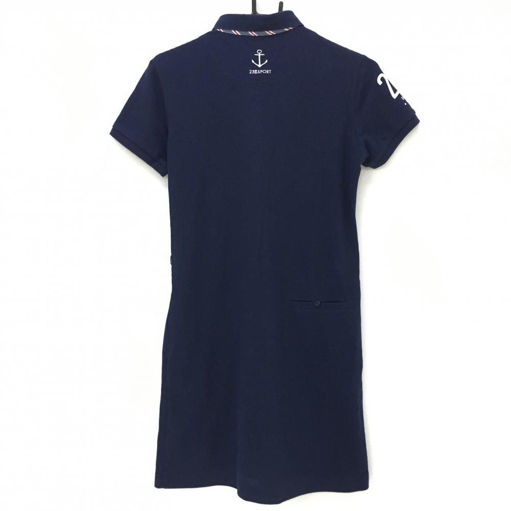 23区 SPORTS ワンピース M〜L GOLF ネイビー オンワード