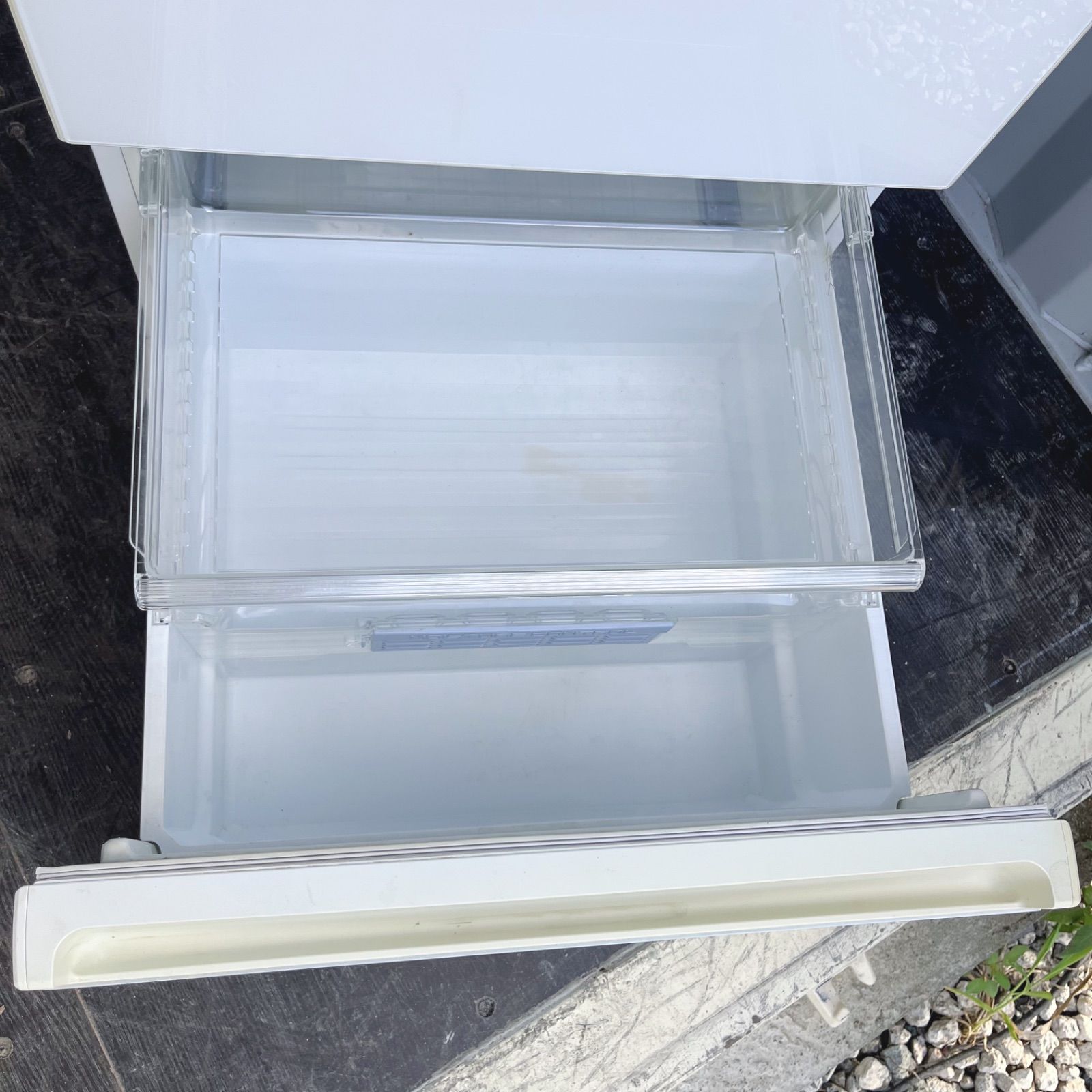 72取付無料！パナソニックパーシャル搭載ガラスドアおしゃれホワイト5