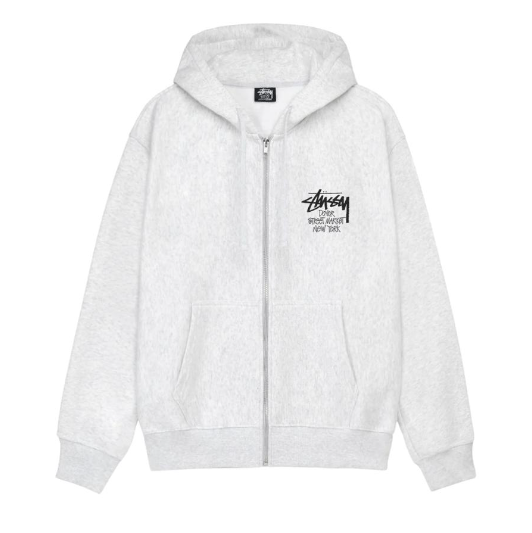 STUSSY ステューシー STUSSY STOCK DSM N.Y. ZIP HOOD HOODIE パーカー フード フーディ トップス ジップパーカー