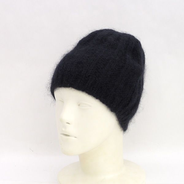 GUCCI グッチ ◆モヘア シルク インターロッキングG ニット帽 ニットキャップ ブラック M 331985 レディース ガールズ LADY 女性 婦人 帽子 ぼうし ハット キャップ 帽 ブランド