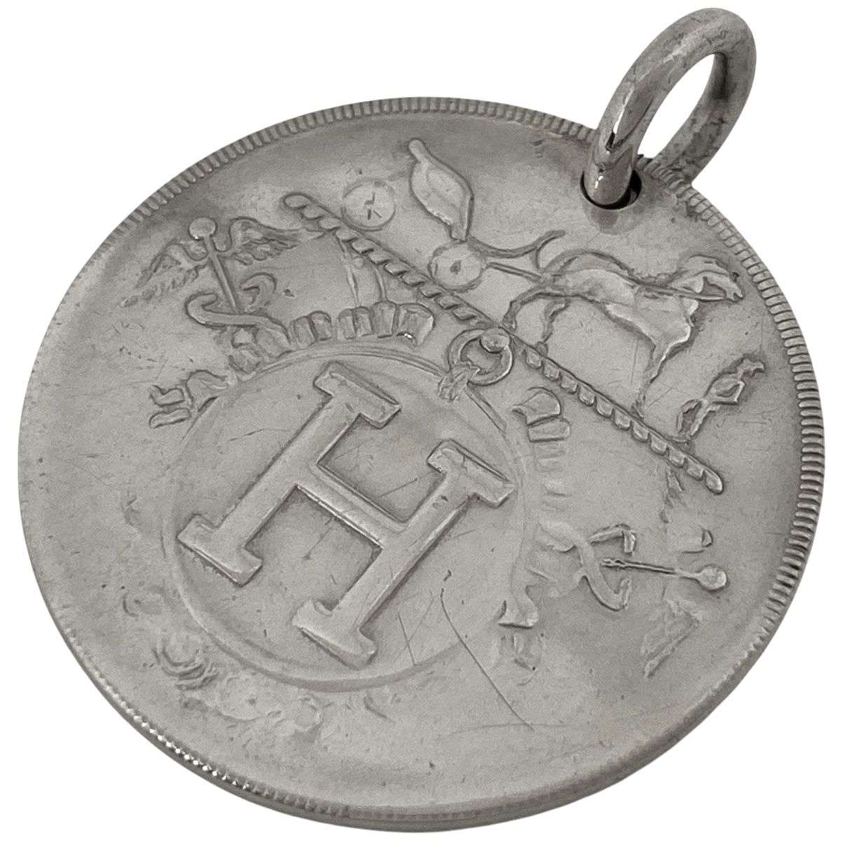 エルメス HERMES エクスリブリス チャーム ネックレストップ
