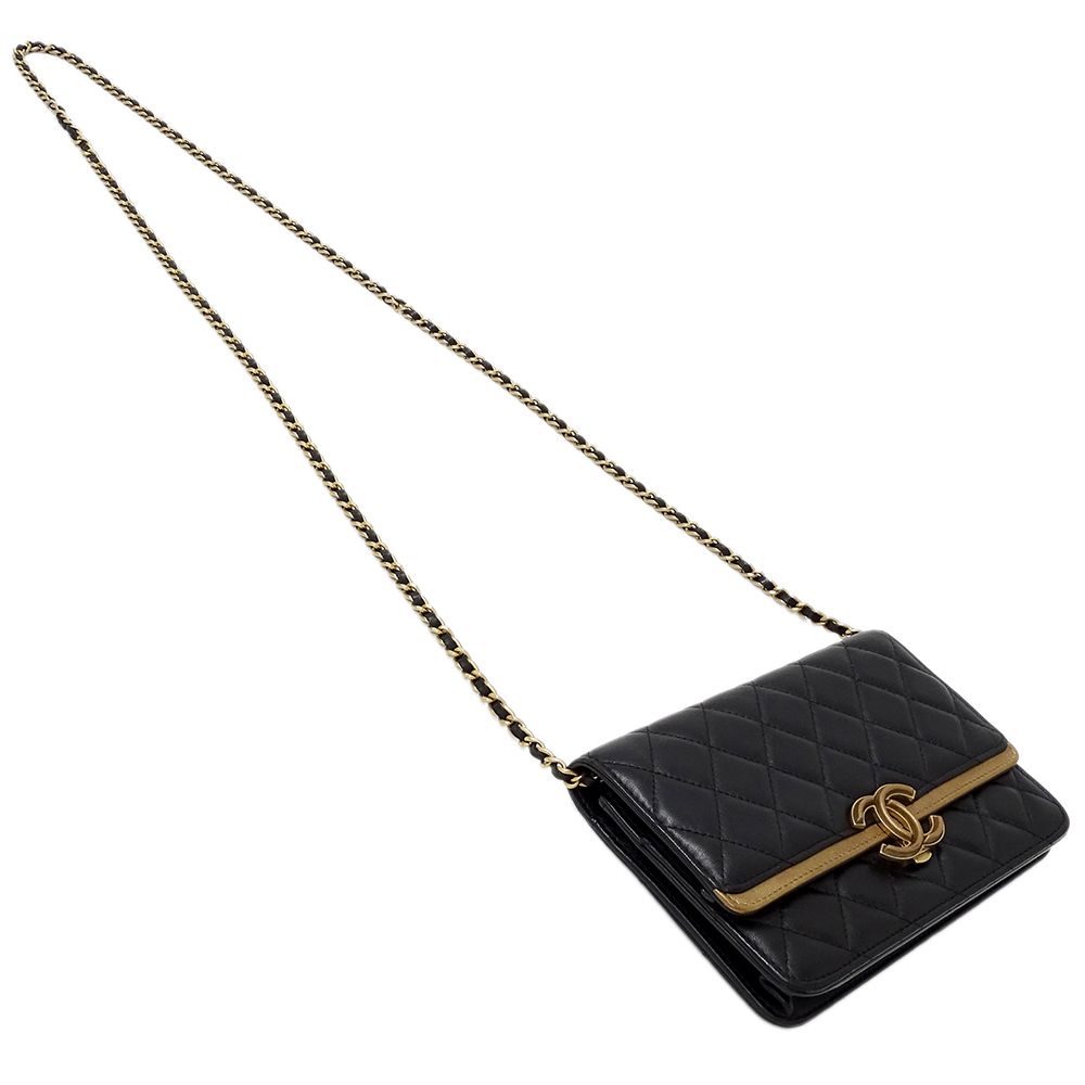 シャネル CHANEL 財布 マトラッセ レディース ブランド ショルダー  