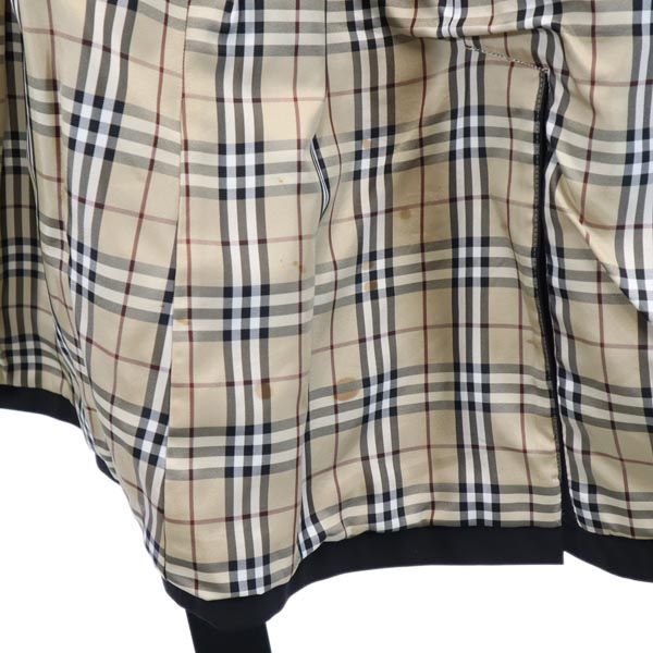 バーバリーブラックレーベル トレンチ コート M 黒 BURBERRY BLACK  