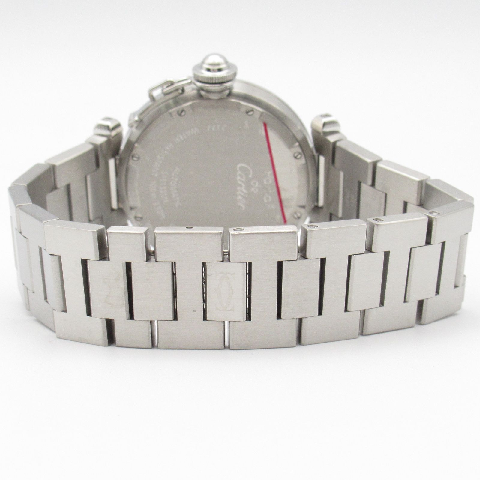 カルティエ CARTIER 腕時計 パシャC メリディアン W31079M7 ブラック