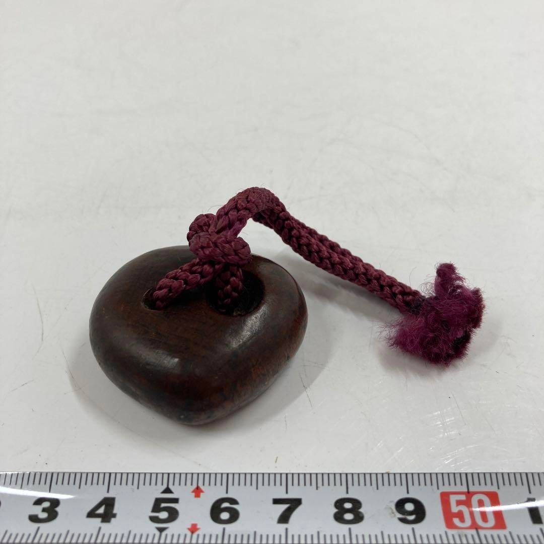 江戸時代　木彫栗根付　重さ15g　東ま5-1119① 江戸時代 木彫栗根付 重さ15g 東ま5-1119① - メルカリ