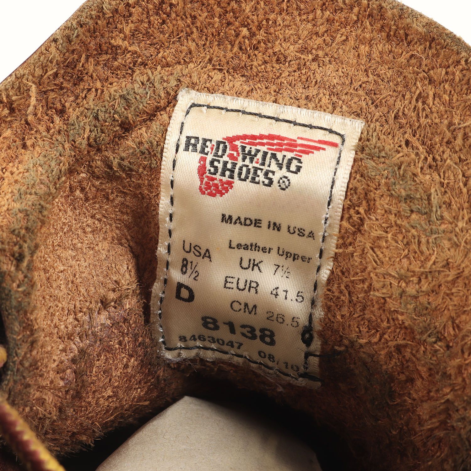 Red Wing レッド ウィング サイズ:US8.5D(26.5cm) | 人気品番 8138