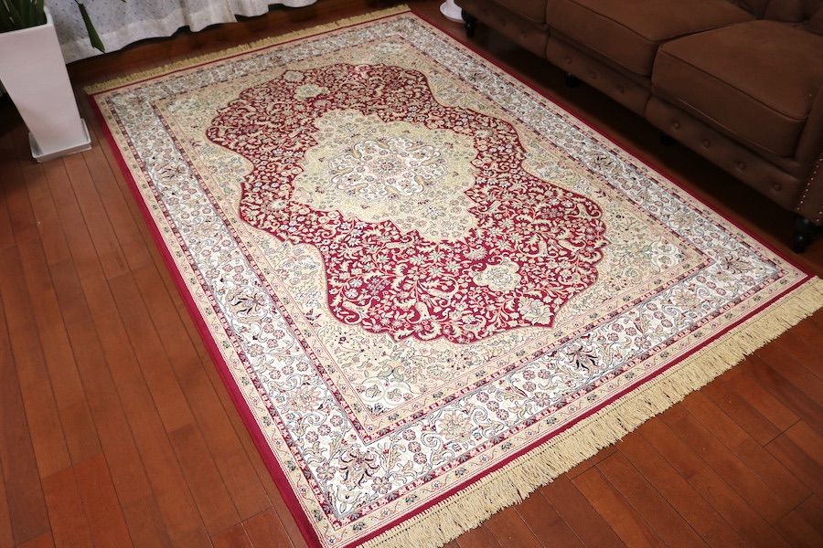 ペルシャ柄絨毯 160×230 新品未使用 大判ラグ カーペット ペルシャ柄絨毯 160×230 新品未使用 大判ラグ カーペット 訳あり