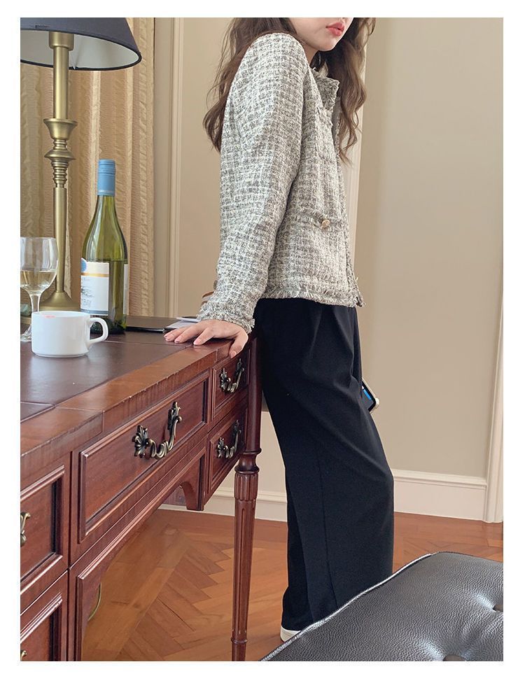ツイードジャケット コート レディース ノー ジャケット ツイード ブルゾン ツイードコート ジャケット ショートジャケット 春コート アウター ショート丈 カジュアル レトロ きれいめ オシャレ 上品 フォーマル 長袖 jVoT877