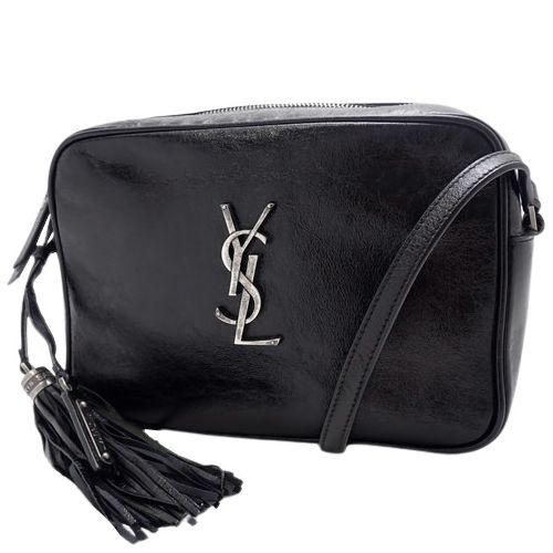 サンローランパリ SAINT LAURENT PARIS YSL レザー カメラ ショルダーバッグ