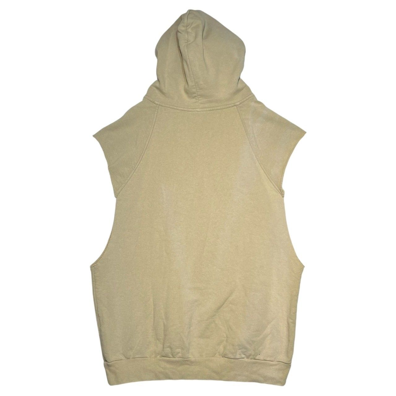 UNUSED(アンユーズド) Sleeveless sweat hoodie スリーブレススウェットフーディー US1241 3(L程度) ベージュ ノースリーブ  パーカー - メルカリ