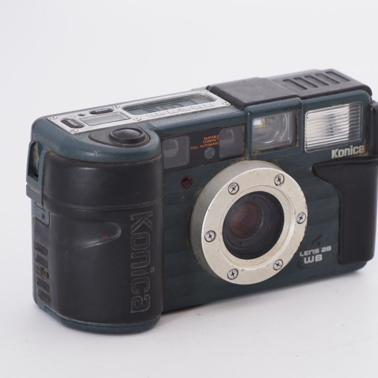 Konica コンパクトフィルムカメラ 現場監督 LENS 28 HG konica コニカ コンパクトフィルカメラ 現場監督 28HG 防水防塵