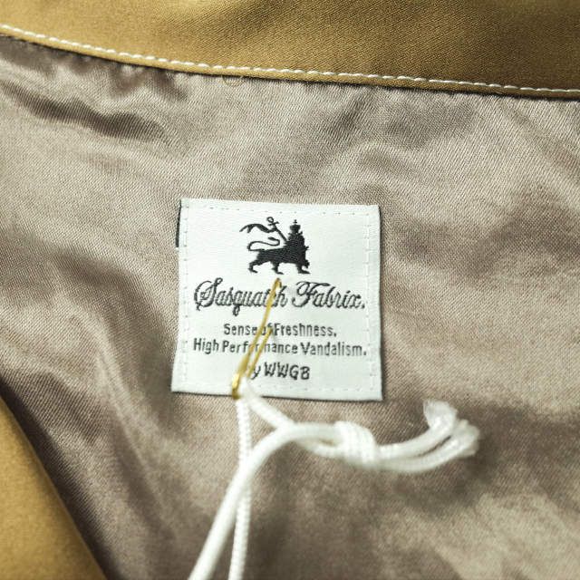 19ss サスクワッチファブリックス silk safari シャツ M Sasquatchfabrix. / SILK SAFARI SHIRT