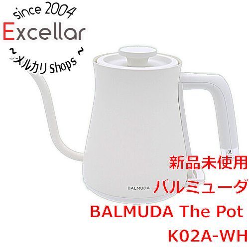 bn:1] 【新品訳あり】 BALMUDA 電気ケトル The Pot K02A-WH ホワイト