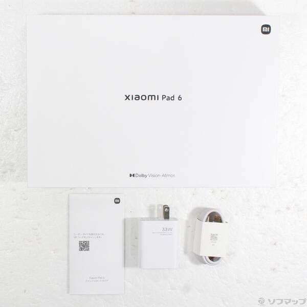  〔 品〕 Xiaomi Pad 6 128 GB グラビティグレー Wi Fi 368 Androidタブレット本体 タブレット