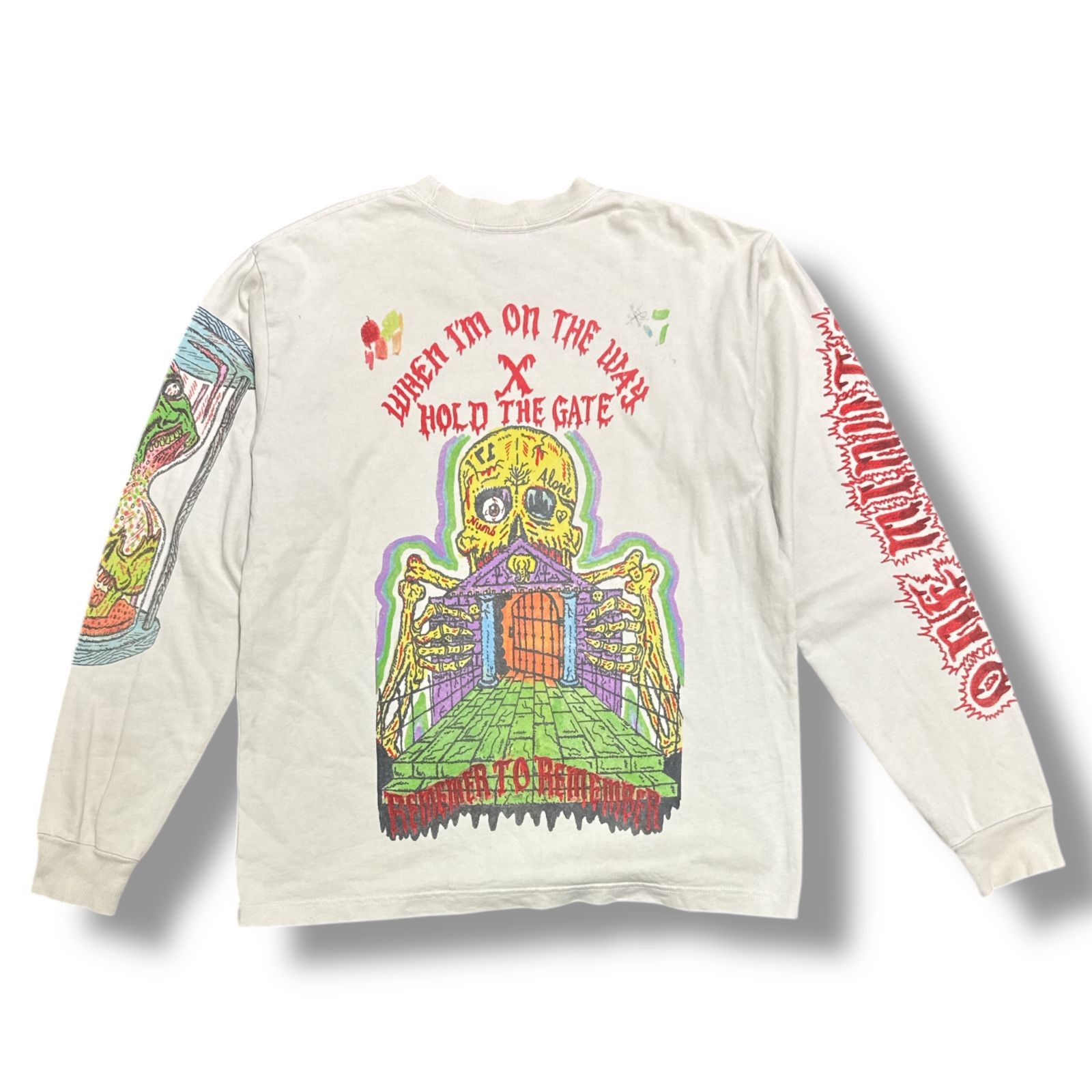 YEEZY SEASON6 × XXX TENTACION 18SS Swallow The Hate Long Sleeve