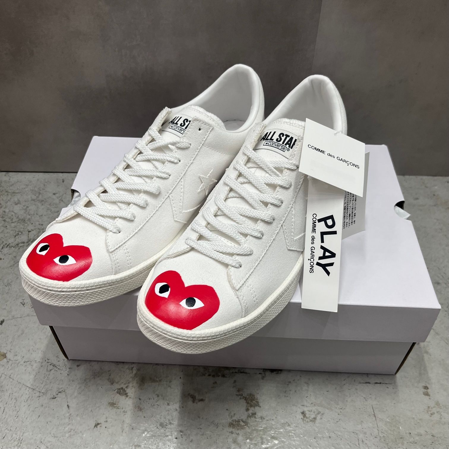 定価20900円 新品 PLAY COMME des GARCONS 23AW CONVERSE ハート 