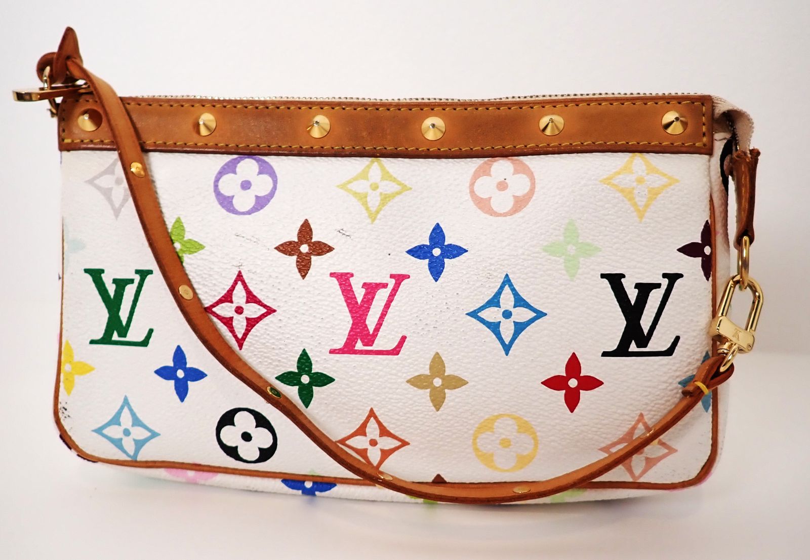 LOUIS VUITTON ポシェット・アクセソワール M92648 モノグラム・マルチカラー  レディース ウィメンズ 人気 ブランド LV アクセサリーポーチ パーティ バッグ松前R56号店