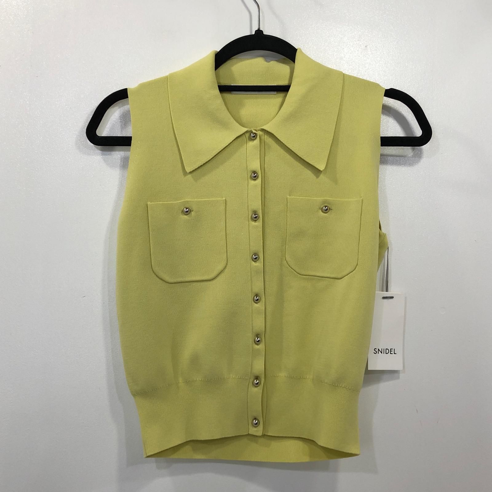 姫路東店 snidel | スナイデル セットアップ ニットベスト×ティアードスカートセット SWN0254184 2025A|W イエロー サイズ 1 112